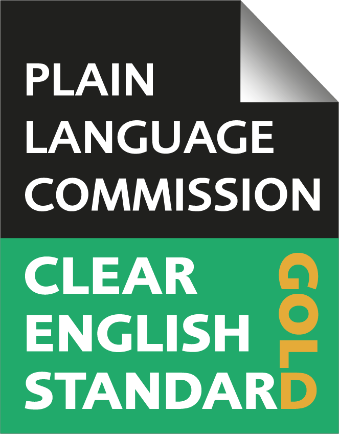 Clear English Gold Standard Award Logo